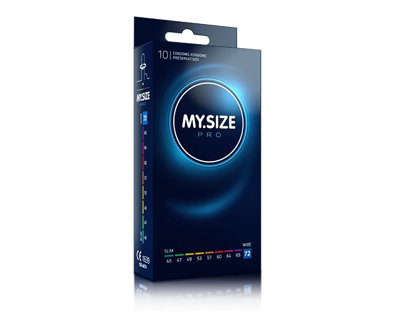 My Size Pro 72 mm. - 10 stuks | Postcondooms.nl